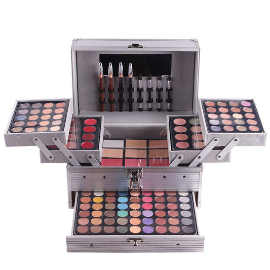 Professional makeup set for girls, teens, and women with essential brushes and versatile palettes