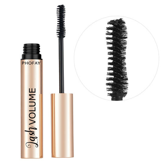 Sky High waterproof black mascara for volume and length, perfect for older women with smudge-proof formula

